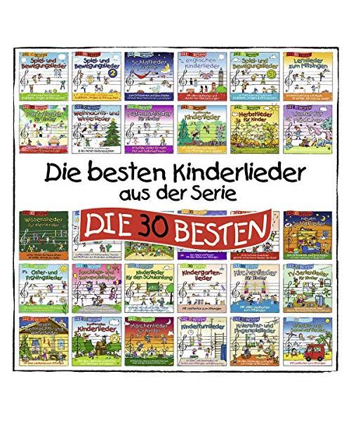 Die besten Kinderlieder aus der Serie DIE 30 BESTEN