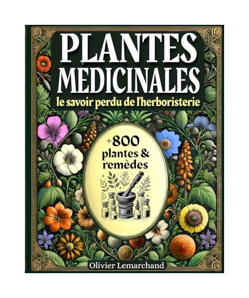 PLANTES MÉDICINALES - Le Savoir Perdu de l'HERBORISTERIE: + de 800 plantes et remèdes avec illustrations & mode d'emploi