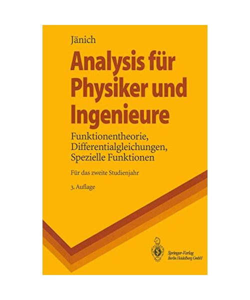 Analysis für Physiker und Ingenieure