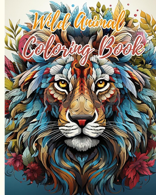 Wild Animal Coloring Book