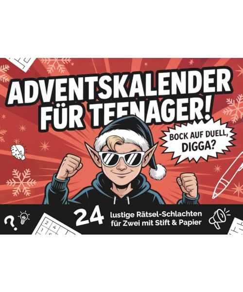 Adventskalender für Teenager: Bock auf Duell, Digga?
