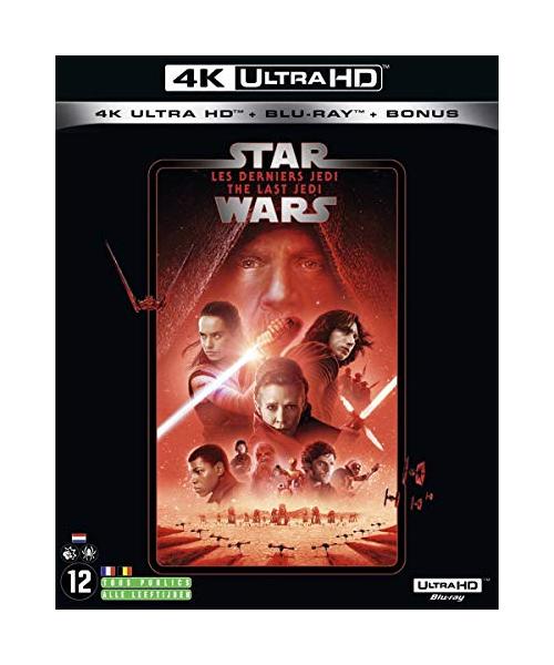 Star wars viil : les derniers jedi 4k Ultra-HD [Blu-ray] [FR Import]