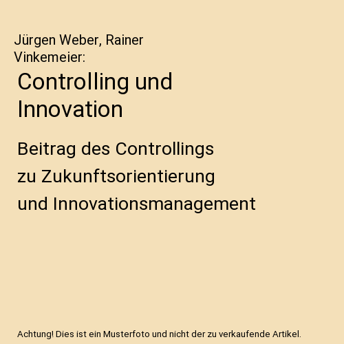 Controlling und Innovation