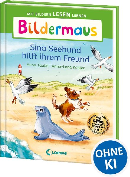 Bildermaus - Sina Seehund hilft ihrem Freund