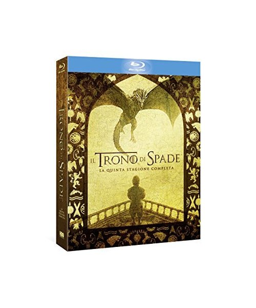 Il Trono di Spade Stagione 5 (4 Blu-Ray)-Cofanetto Blu-Ray con slipcase in cartone [Blu-ray]
