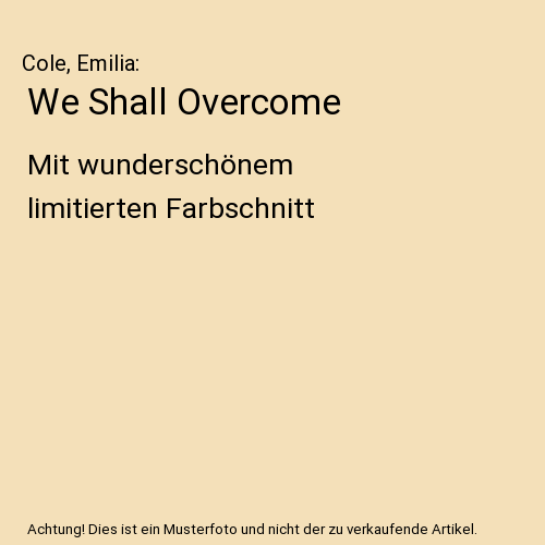 We Shall Overcome