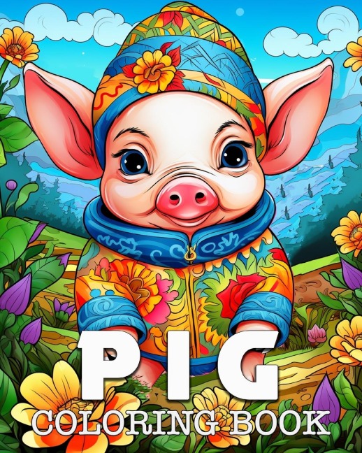 Pig Coloring Book