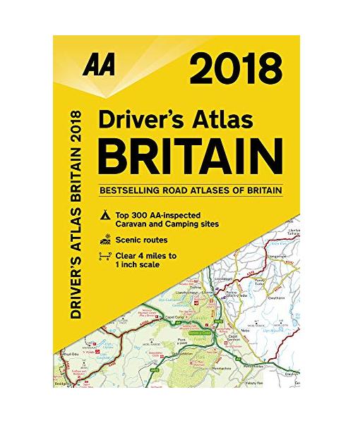 Driver's Atlas Britain 2018 Fb