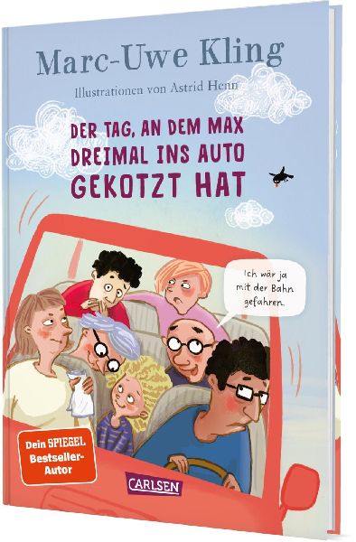 Der Tag, an dem Max dreimal ins Auto gekotzt hat