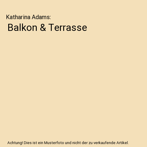 Balkon  Terrasse