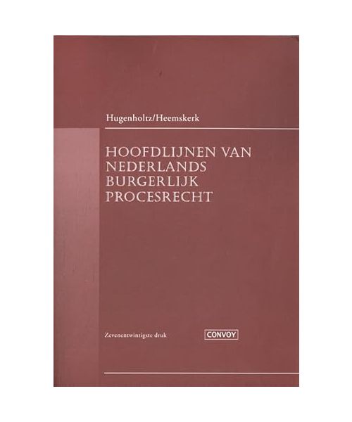 Hoofdlijnen van Nederlands burgerlijk procesrecht