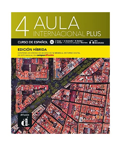 Aula internacional Plus 4 - Edicion hibrida - Libro del alumno + audio MP3. B2