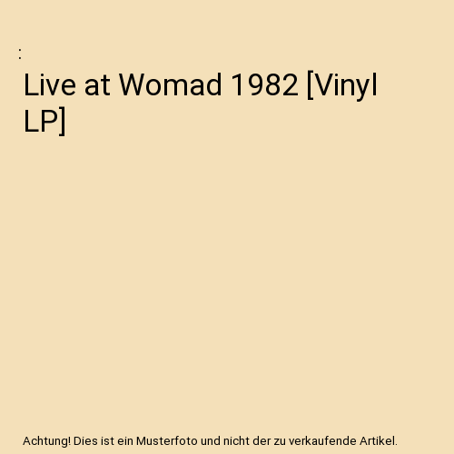 Live at Womad 1982 [Vinyl LP]