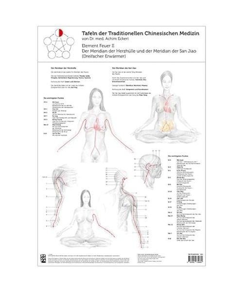 Tao Training Meridiantafel Feuer 2 Element