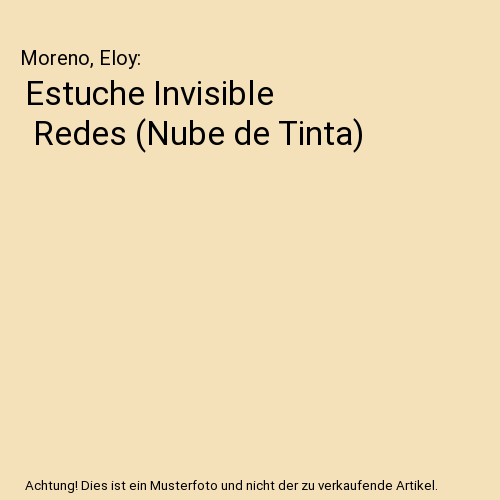 Estuche Invisible | Redes (Nube de Tinta)