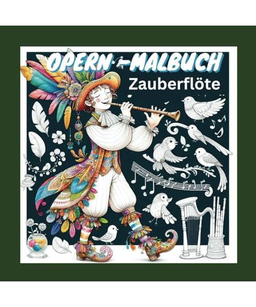 Opern-Malbuch Zauberflöte