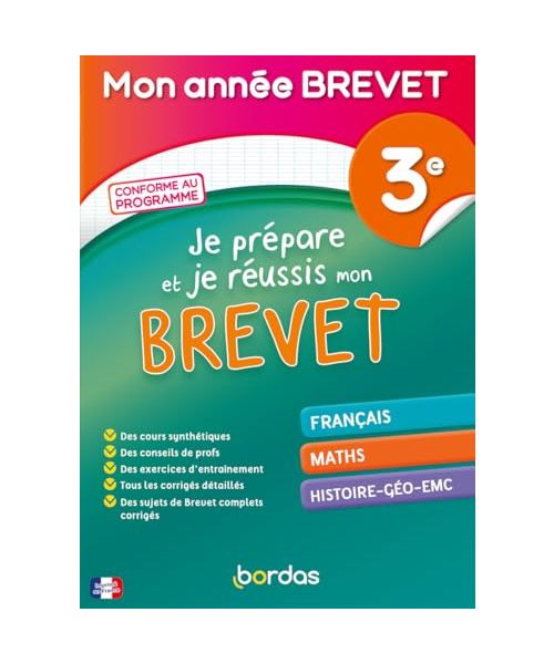 Je prépare et je réussis mon brevet