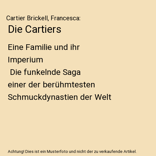 Die Cartiers