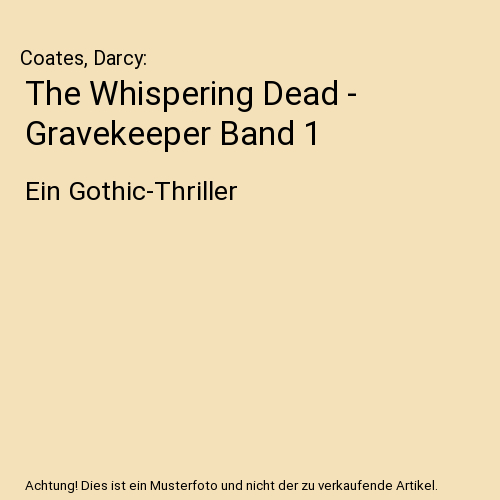 The Whispering Dead - Gravekeeper Band 1