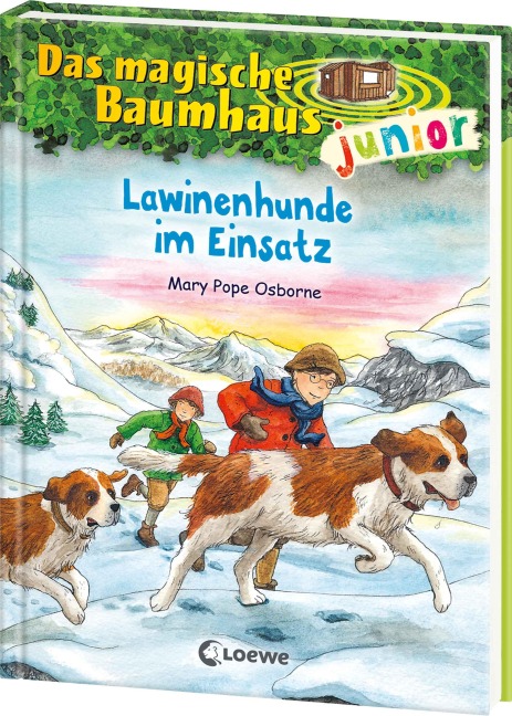 Das magische Baumhaus junior (Band 40) - Lawinenhunde im Einsatz: Der Kinderbuchklassiker zum Vorlesen und ersten Selberlesen - Mit farbigen Illustrationen - Für Mädchen und Jungen ab 6 Jahren