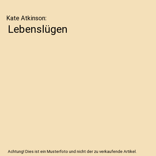 Lebenslügen