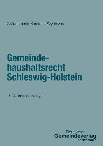Gemeindehaushaltsrecht Schleswig-Holstein