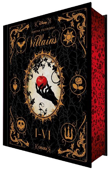Disney Villains: Villains Band I-VI: Luxusausgabe mit Farbschnitt im düsteren Dark-Fantasy-Setting