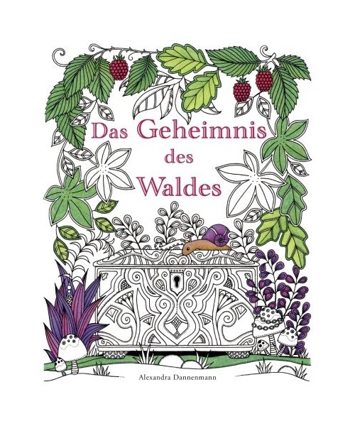 Das Geheimnis des Waldes: Suche die verborgenen Schmuckstücke. Ein Ausmalbuch für Erwachsene