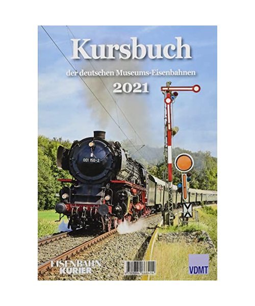 Kursbuch der deutschen Museums-Eisenbahnen 2021