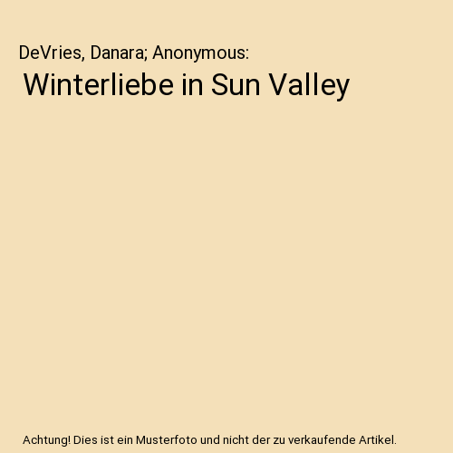 Winterliebe in Sun Valley