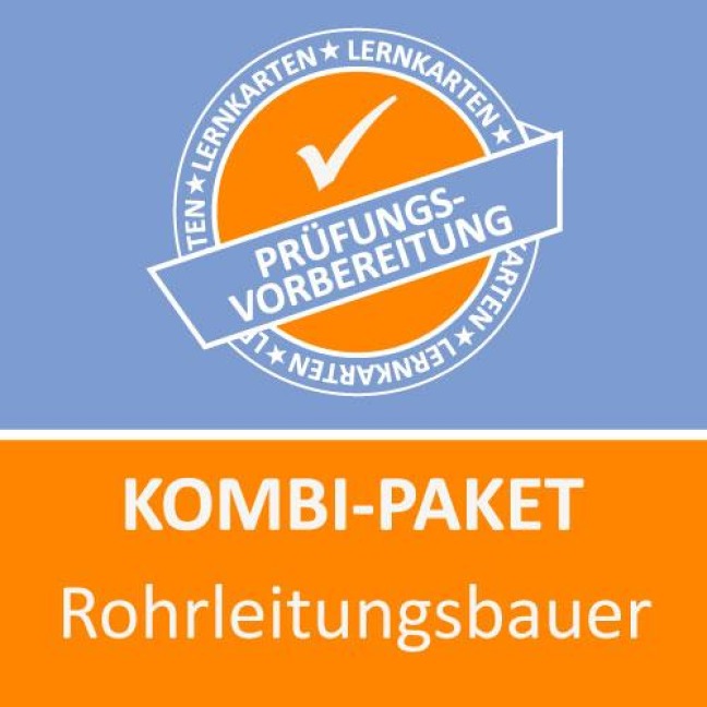 Kombi-Paket Rohrleitungsbauer Lernkarten
