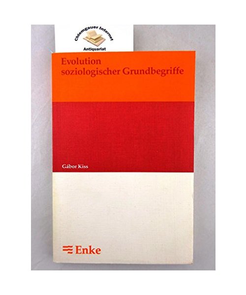 Evolution soziologischer Grundbegriffe