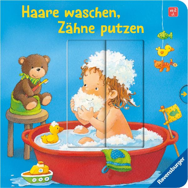 Haare waschen, Zähne putzen