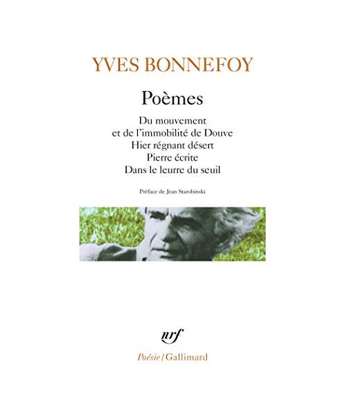 Poemes Bonnefoy