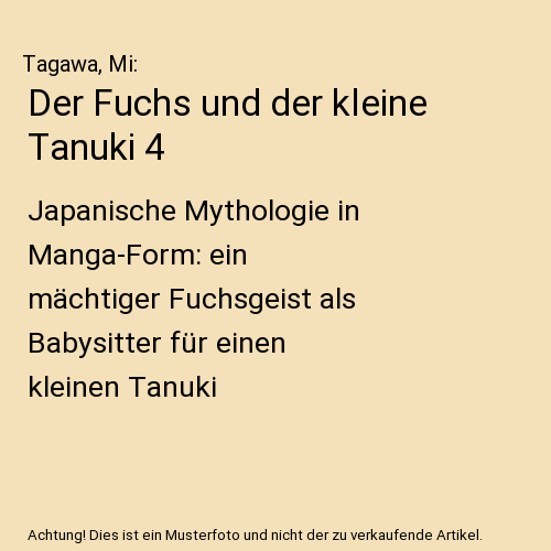 Der Fuchs und der kleine Tanuki 4