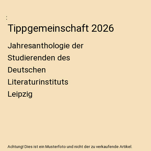 Tippgemeinschaft 2026