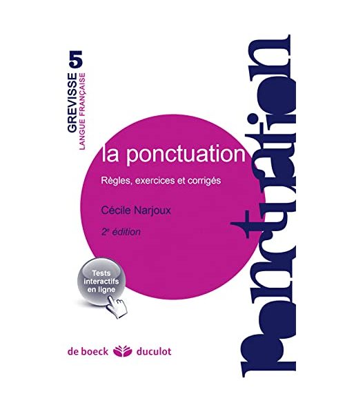 La ponctuation: Règles, exercices et corrigés
