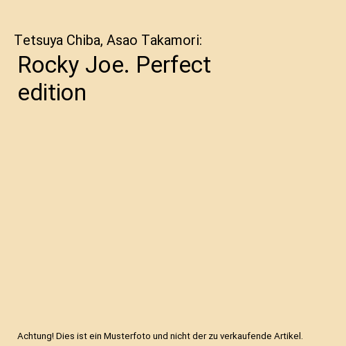 Rocky Joe. Perfect edition