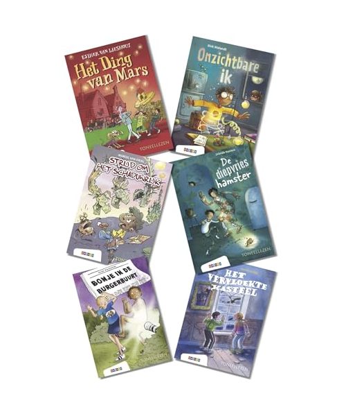 Pakket 2 Toneellezen groep 6 (6 titels)