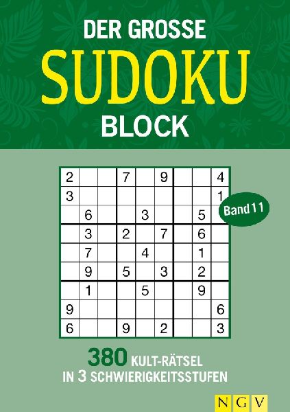 Der große Sudoku Block Band 11