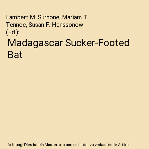 Madagascar Sucker-Footed Bat