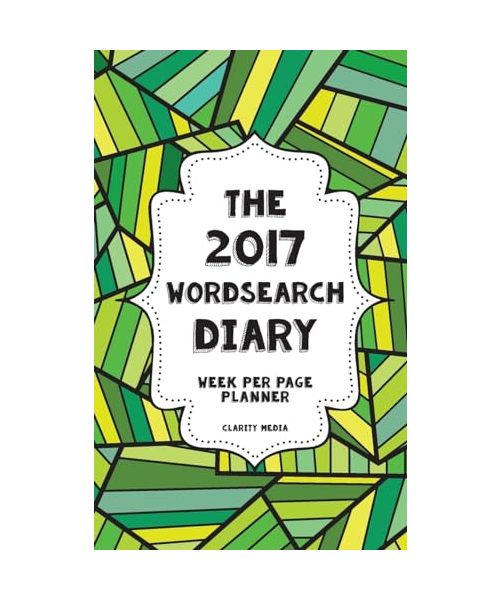 The 2017 Wordsearch Diary: Week per page