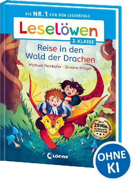 Leselöwen 2. Klasse - Reise in den Wald der Drachen