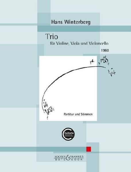 Trio. Partitur und Stimmen