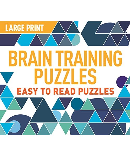 Large Print Brain Training Puzzles