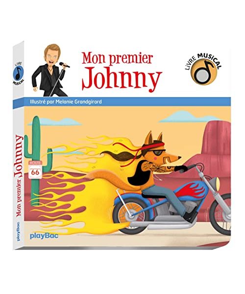 Livre musical - Mon premier Johnny