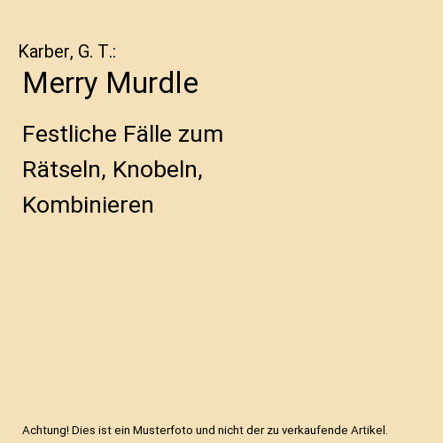 Merry Murdle