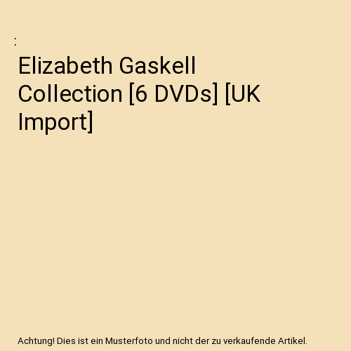Elizabeth Gaskell Collection [6 DVDs] [UK Import]