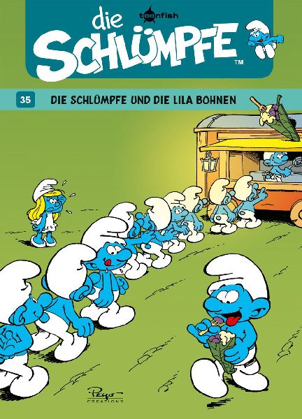 Die Schlümpfe 35. Die Schlümpfe und die lila Bohnen.