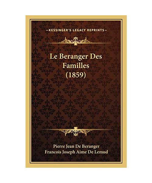 Le Beranger Des Familles (1859)
